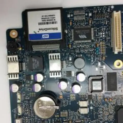 Blue circuit board with silver and black components and white silicondrive label for datex ohmeda rbu16x64d333sc25 product