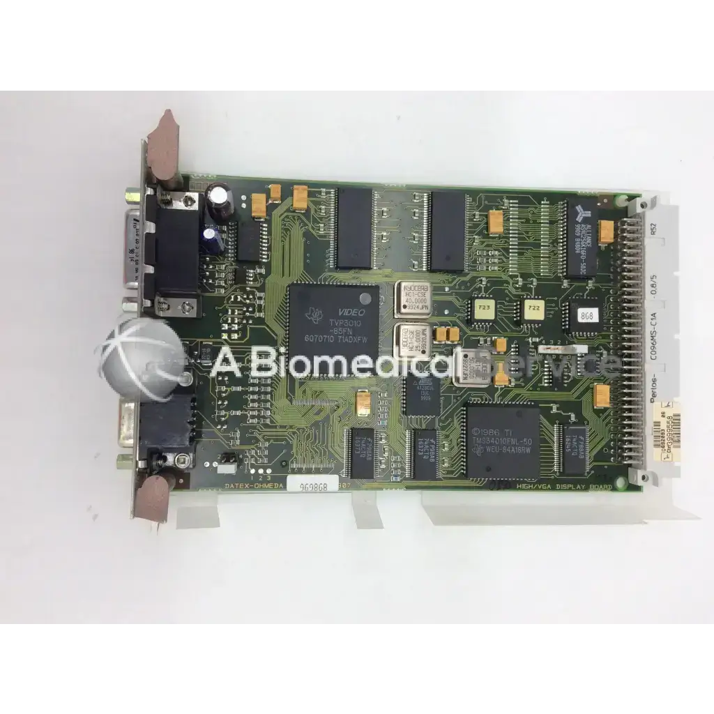 GE Datex Ohmeda ADU High/ VGA Display Board 969868