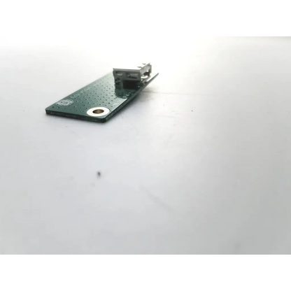 Green rectangular circuit board with silver usb connector and perforated surface for ge ecg piggy bbcb3-10b 22523sm