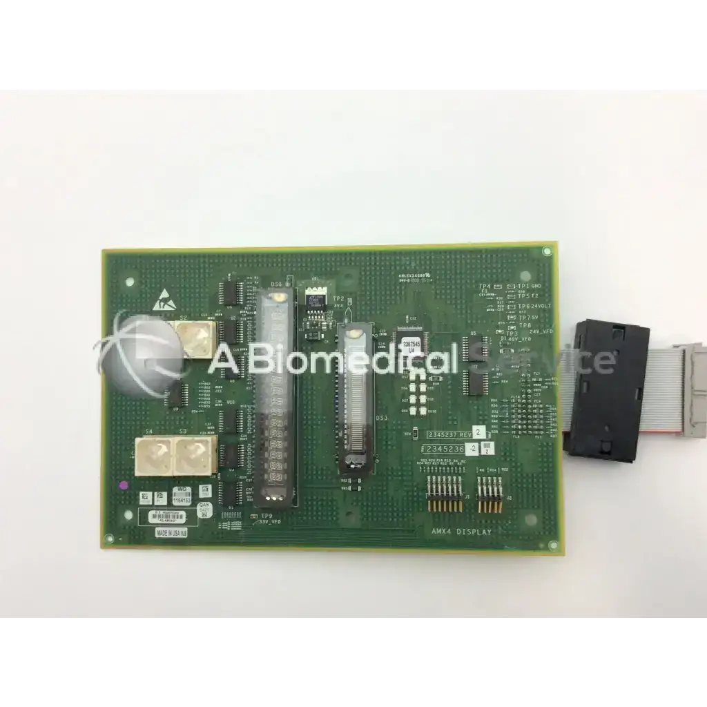 GE Healthcare 2345236-2 2345237 Rev 2 AMX4 Display Board