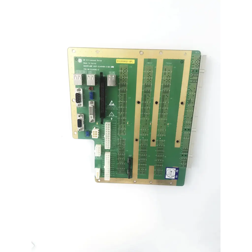 Load image into Gallery viewer, GE Logiq P5 Ultrasound Backplane Assy Board PN: 5144581-2