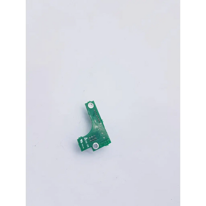 Green printed circuit board of ge mac series printer motor with two mounting holes and fine etched traces for spacelabs mpc860 cpu