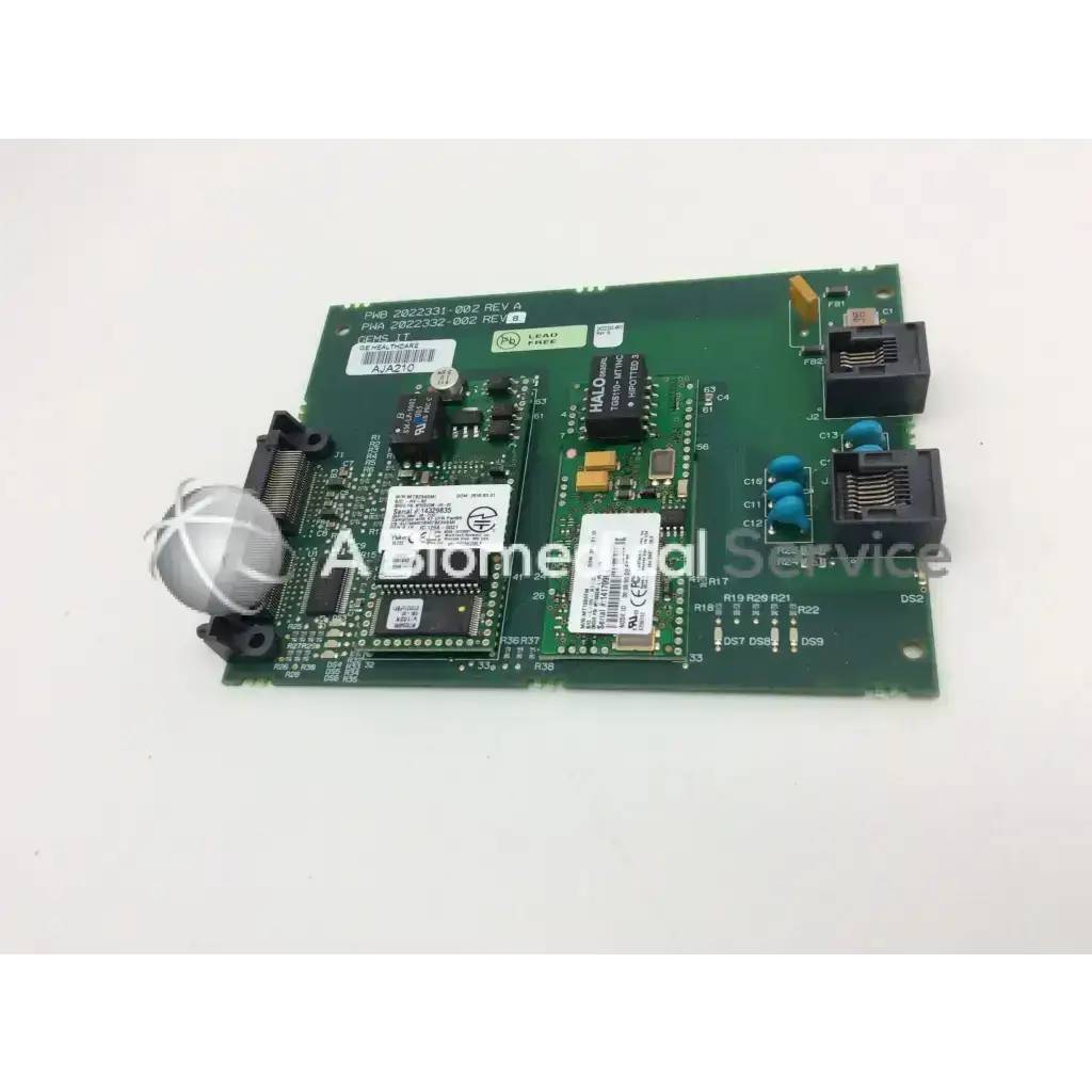 GE Marquette 2022332-002 MAC 5500 EKG LAN Computer Network
