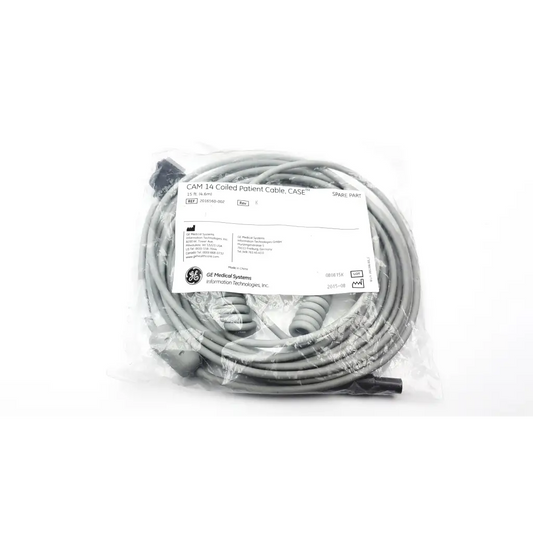 GE Medical 2016560-002 Cam 14 Coiled Patient Cable - parts
