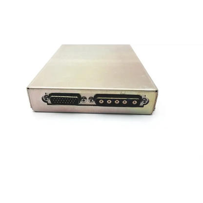 Silver metallic medical f41v5782g apexpro quad receiver model 560614 mhz showing back with d-sub and multi-contact ports