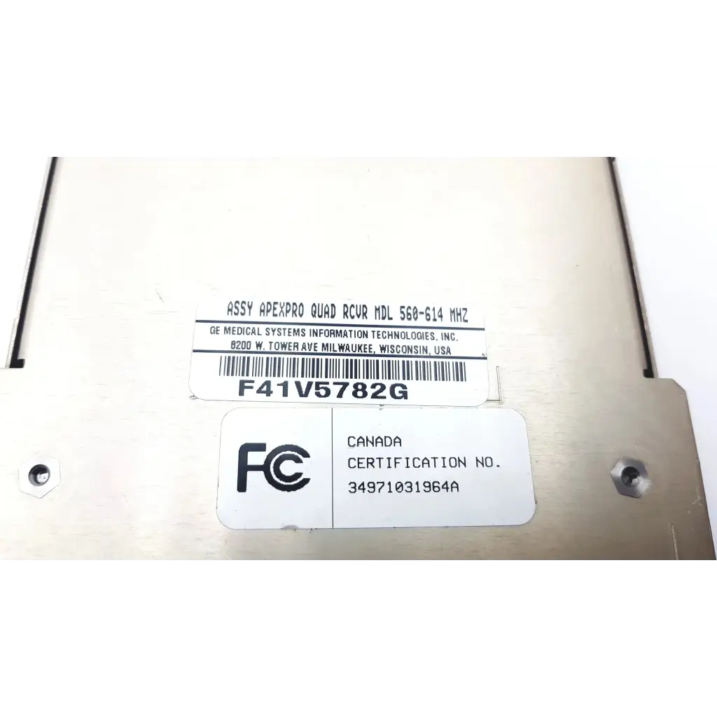 Load image into Gallery viewer, GE Medical F41V5782G ApexPro Quad Receiver Model 560614 MHZ