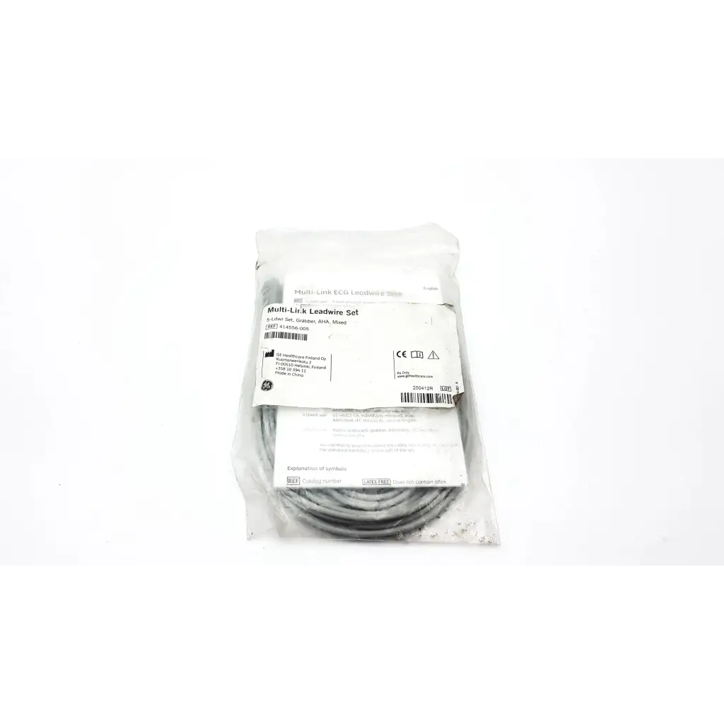 Load image into Gallery viewer, GE Multi-Link Leadwire Set 414556-005 5 Grabber AHA