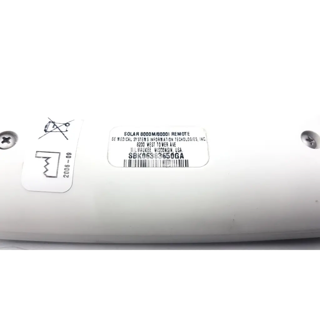 Load image into Gallery viewer, GE Neonatal Solar 8000M/8000I Remote - Medical parts