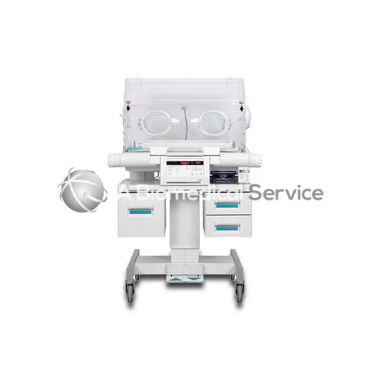 White medical incubator with transparent panels and digital control panel in ohmeda care plus 4000 model