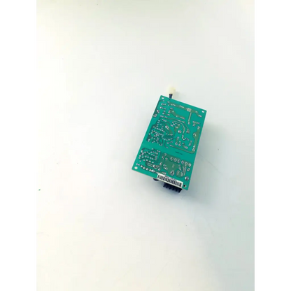 Green rectangular power supply board with silver soldered components and barcode label for GE PS-36PA-R1 Dinamap Pro 300 V2