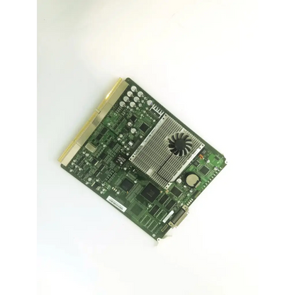 Green graphics card with silver heatsink black fan and gold pcie connector for ge sysconpm 5177848-5 ultrasound accessories