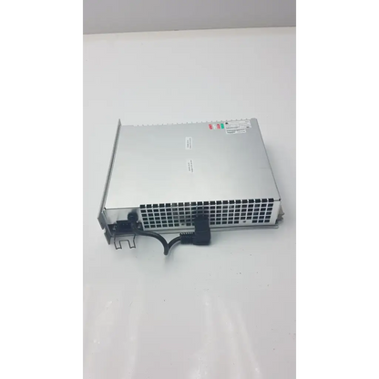 Silver metallic pro vingmed mitra dc power supply pe3159 with black ventilation grille and attached power cable