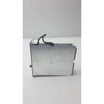 Silver metallic industrial mitra dc power supply pe3159 with black cable and ventilation grille for pro vingmed mitra