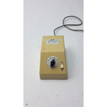 Beige genuine nikon transformer xn made in japan with voltage dial and toggle switch for reliable power conversion