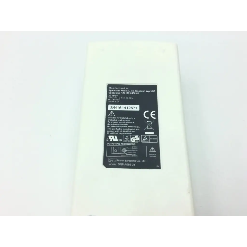 Load image into Gallery viewer, Genuine Spacelabs SNP-A085-3Y Adapter 20V 4.5A 90W