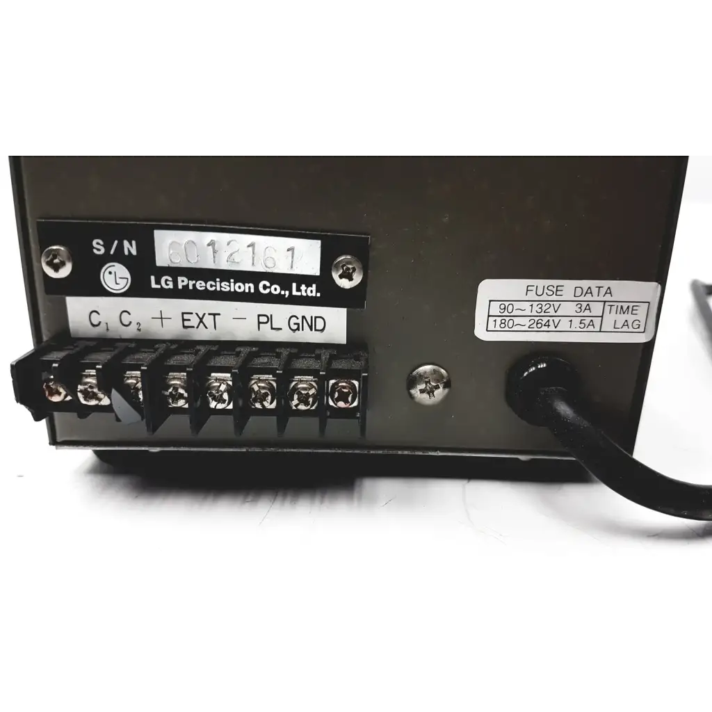 Black lg precision co ltd goldstar dc power supply gp 303 with reuse medical application in a durable design