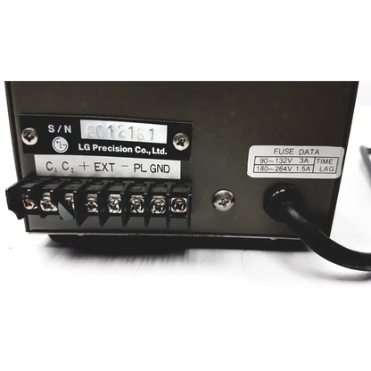 Black lg precision co ltd goldstar dc power supply gp 303 with reuse medical application in a durable design