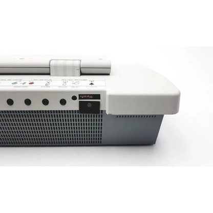 White and gray stadler gsi 61 clinical audiometer 1761-97xx with sleek modern control panel and indicator lights