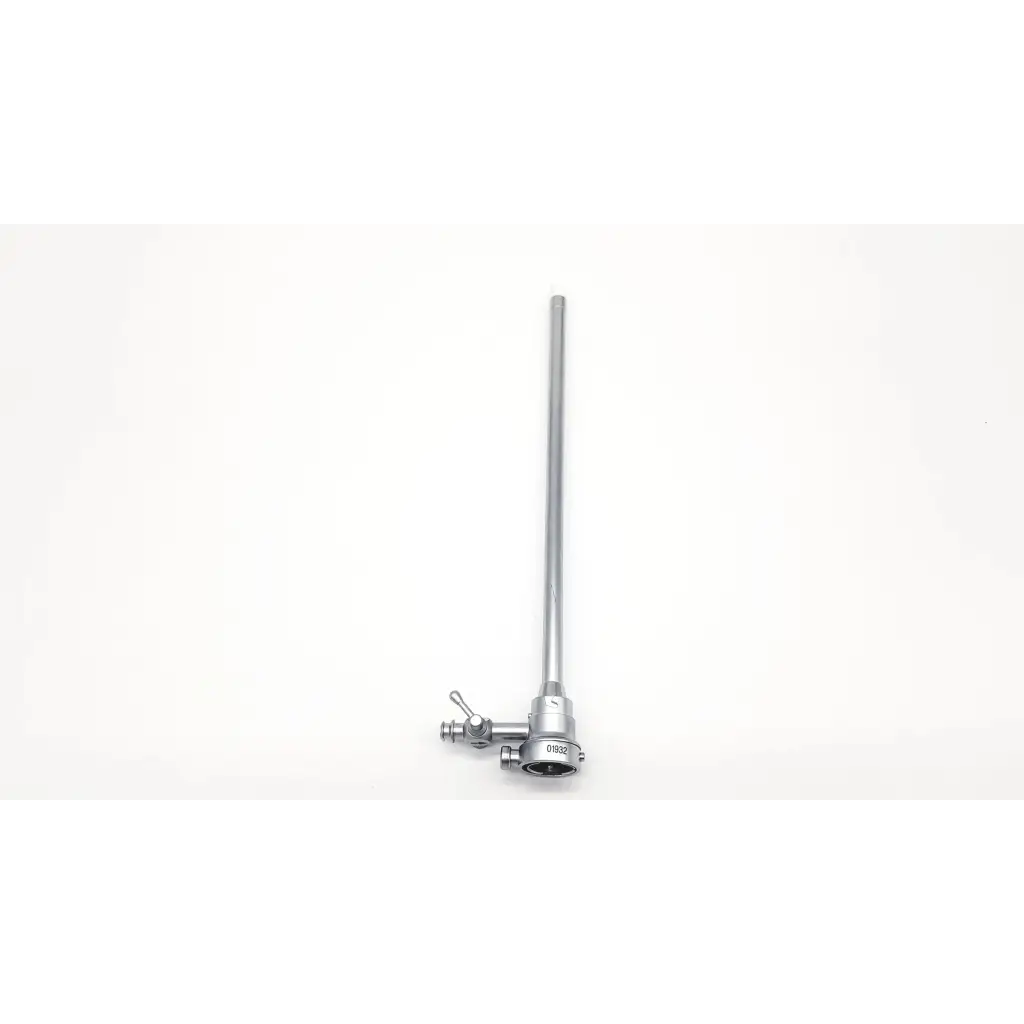 Silver surgical retractor with adjustable tension mechanism for gynecare versapoint sheath da54-17 use