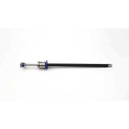 Black and silver surgical resectoscope with blue accent ring by gyrus acmi circon esrs-28 for precise tissue removal