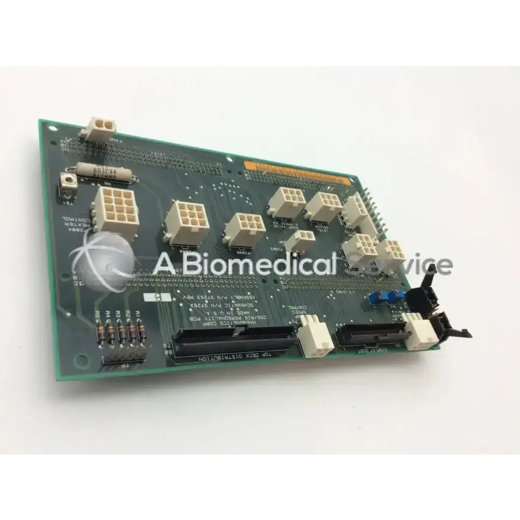 Haemonetics Corp. Schematic 37252 37253 Rev B CS5/RIS PCB