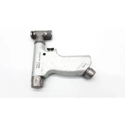 Silver-colored metal impact wrench with textured grip and threaded ends in hall surgical 5067-02 series 4 oscillator ad5-767