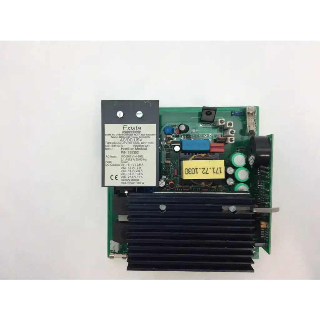Hamilton Medical 155352 Power Supply - parts
