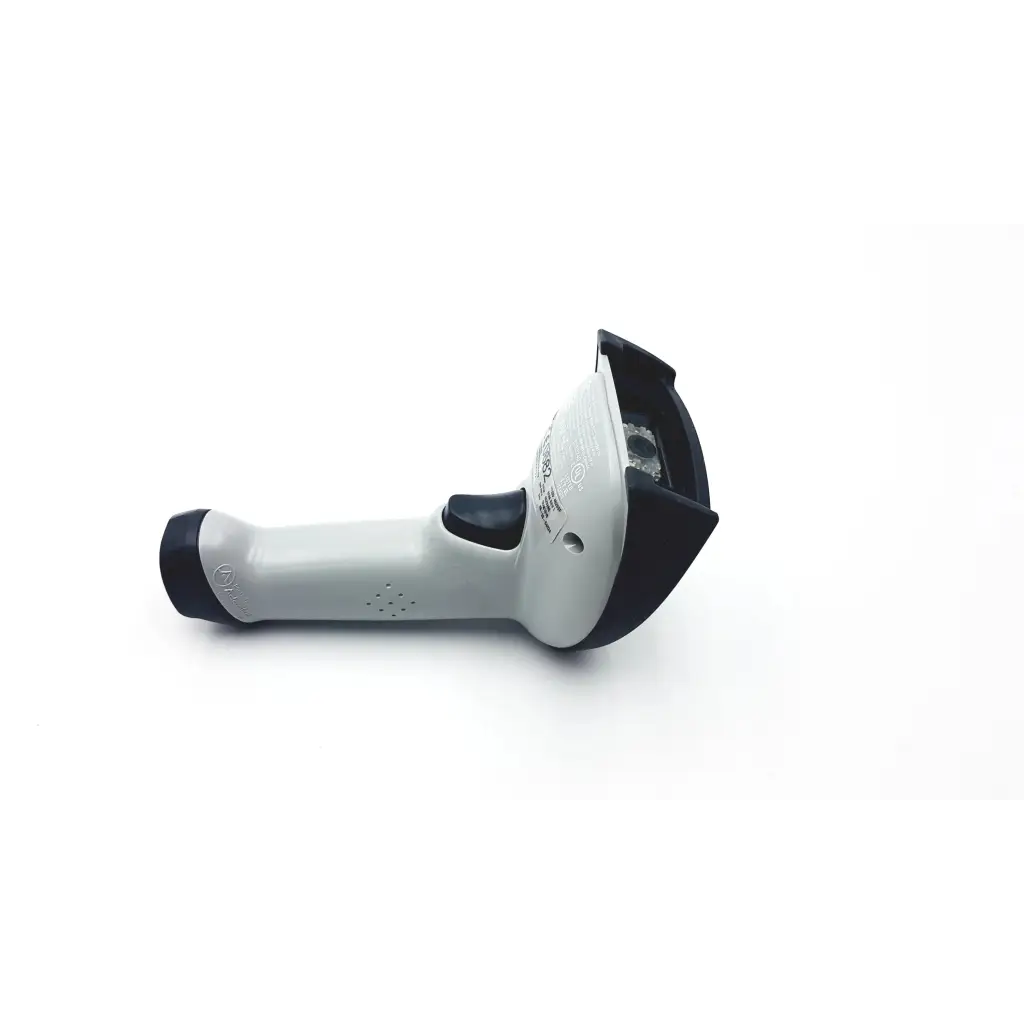 Gray and black handheld 4620vae wireless bluetooth barcode scanner with ergonomic grip for easy scanning tasks