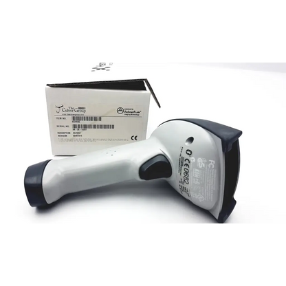 Handheld 4620vae wireless bluetooth barcode scanner in silver and black with matte finish and rubberized grip areas