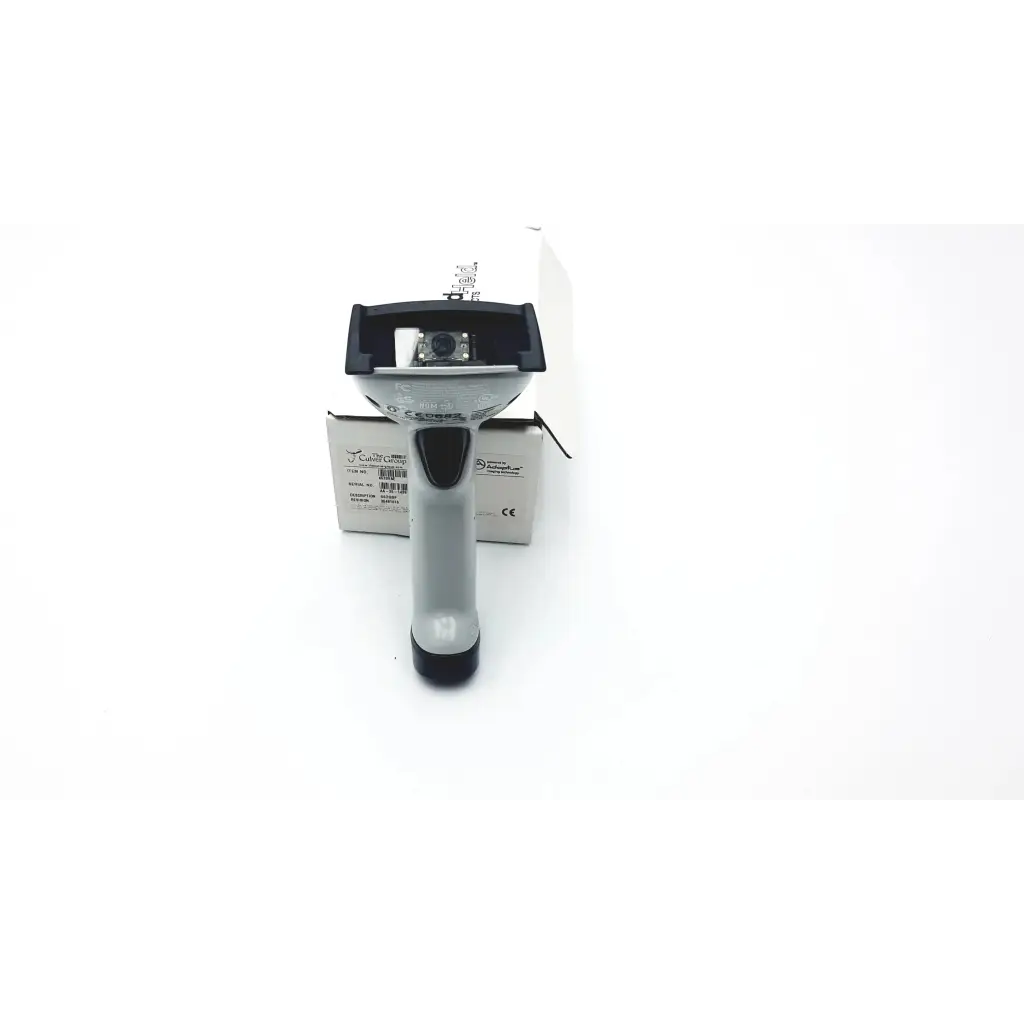 Gray handheld 4620vae wireless bluetooth barcode scanner with black accents and sleek ergonomic design for easy use