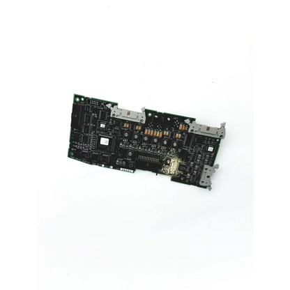 Black hark analog interface pcba 35130 rev b with silver connectors and gold components for analog interface use