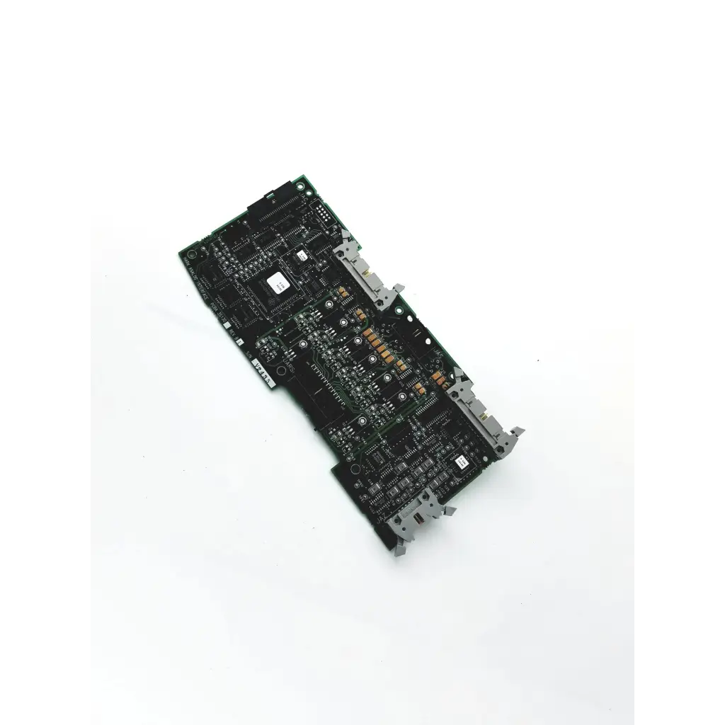 Black printed circuit board with silver connectors and components for hark analog interface pcba 35130 rev b sn v2435