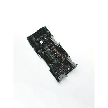 Black printed circuit board with silver connectors and components for hark analog interface pcba 35130 rev b sn v2435