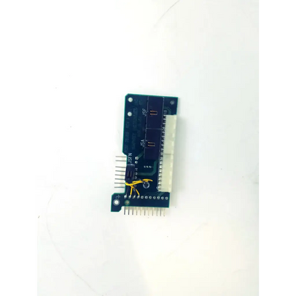 Blue circuit board of hark power distributor pcba 35170 rev c with usb ports and yellow wire connections