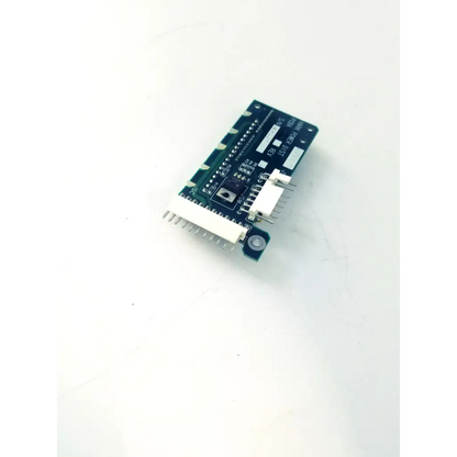 Blue rectangular electronic circuit board with white connectors and labels for hark power distributor pcba 35170 rev c
