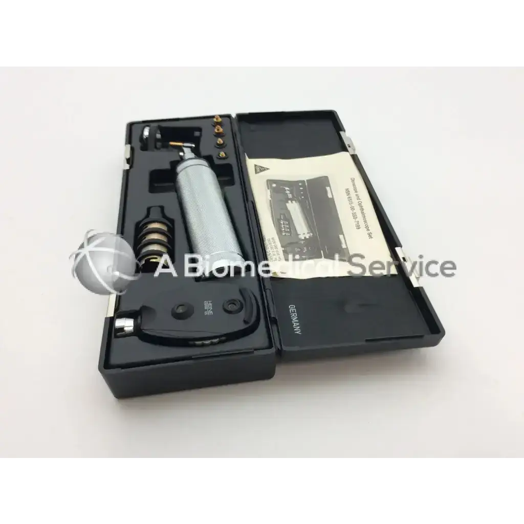 Heine 6515-00-550-7199 Otoscope & Ophthalmoscope with Case