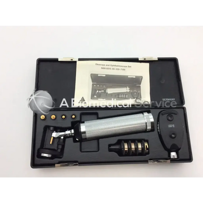 Heine 6515-00-550-7199 Otoscope & Ophthalmoscope with Case