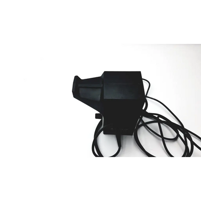 Black plastic heine omega 180 ophthalmoscope wired battery supply with coiled power cord for medical use