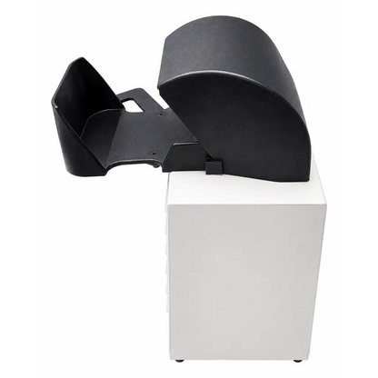Black plastic car cup holder with ergonomic design and handle for use with hilco gfc compact vava a600 optical frame heater