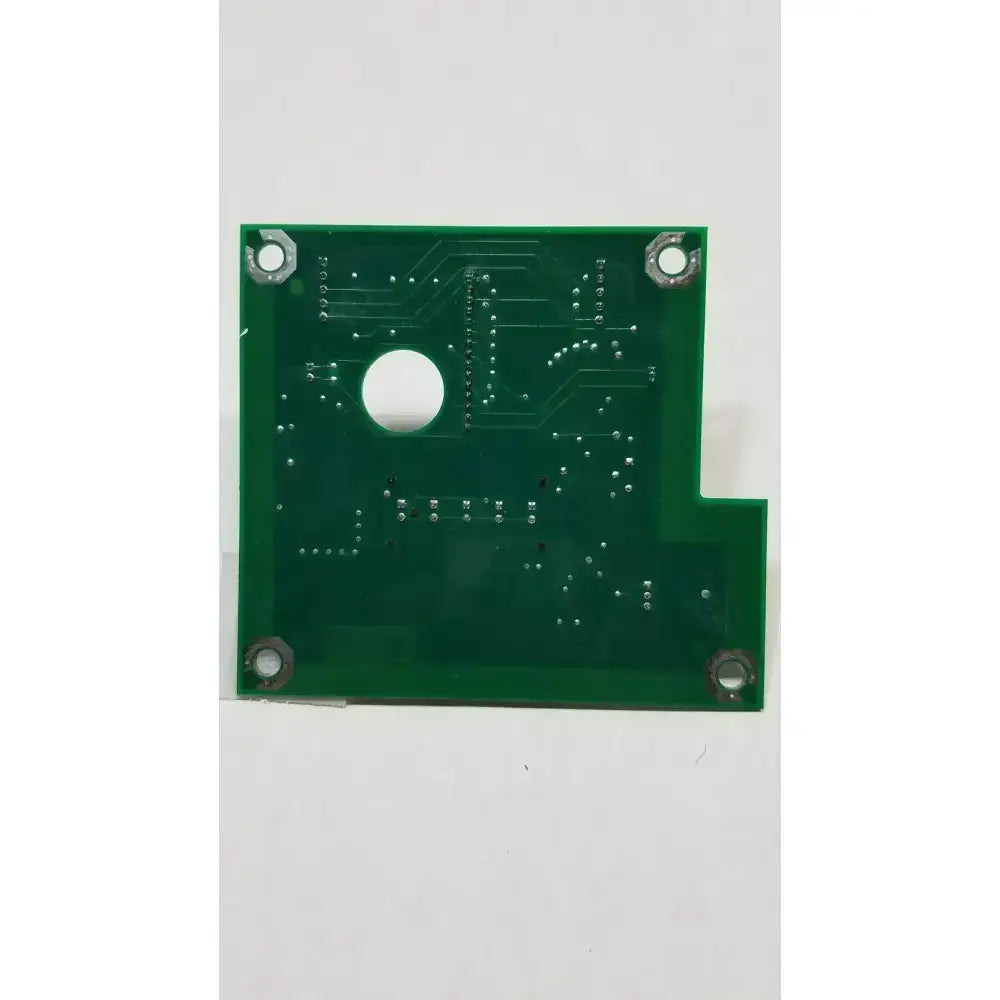 Green rectangular light relay control mother board with four mounting holes and central circular cutout for hill-rom 2001
