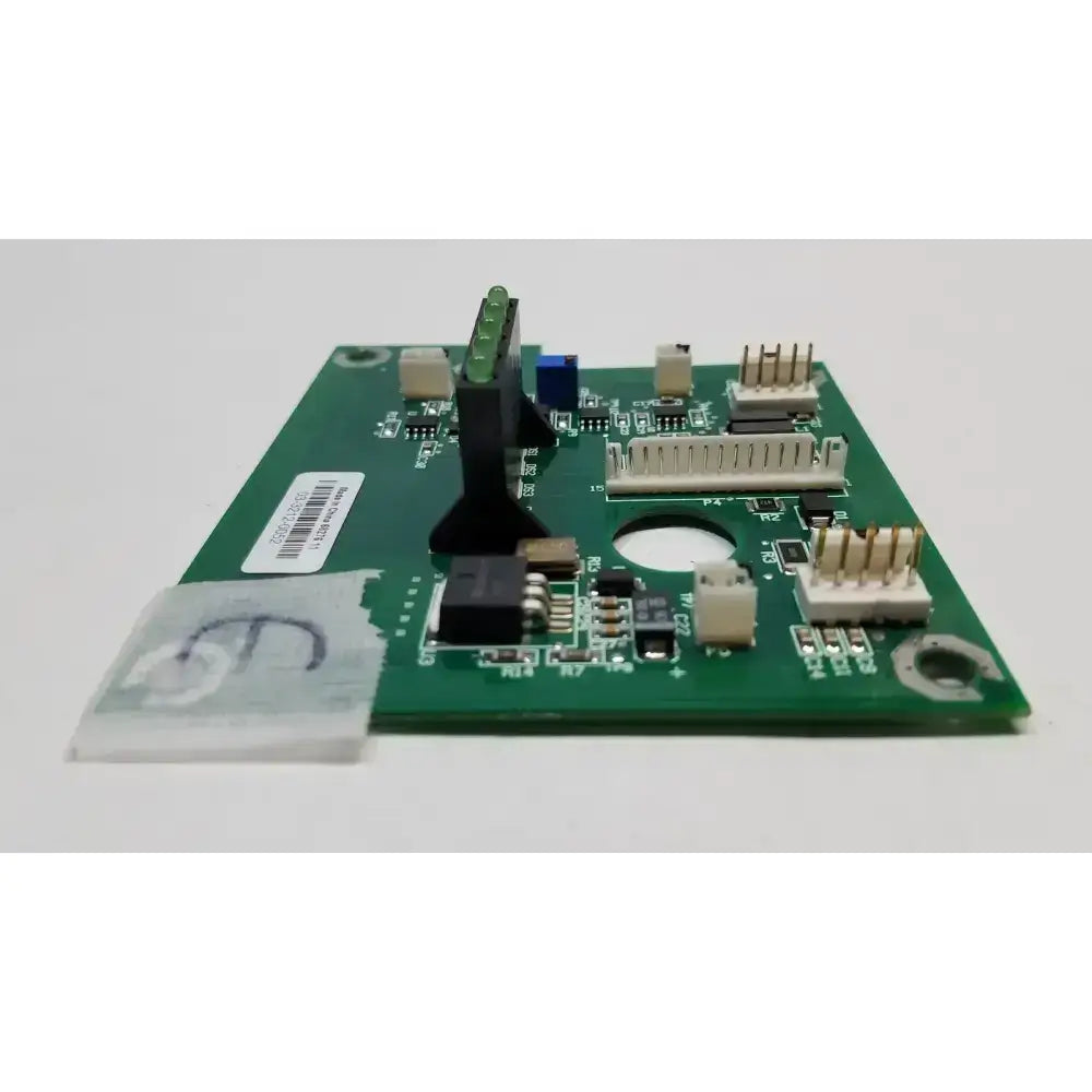 Green printed circuit board of hill-rom 2001 light relay control mother board with relay control components and connectors