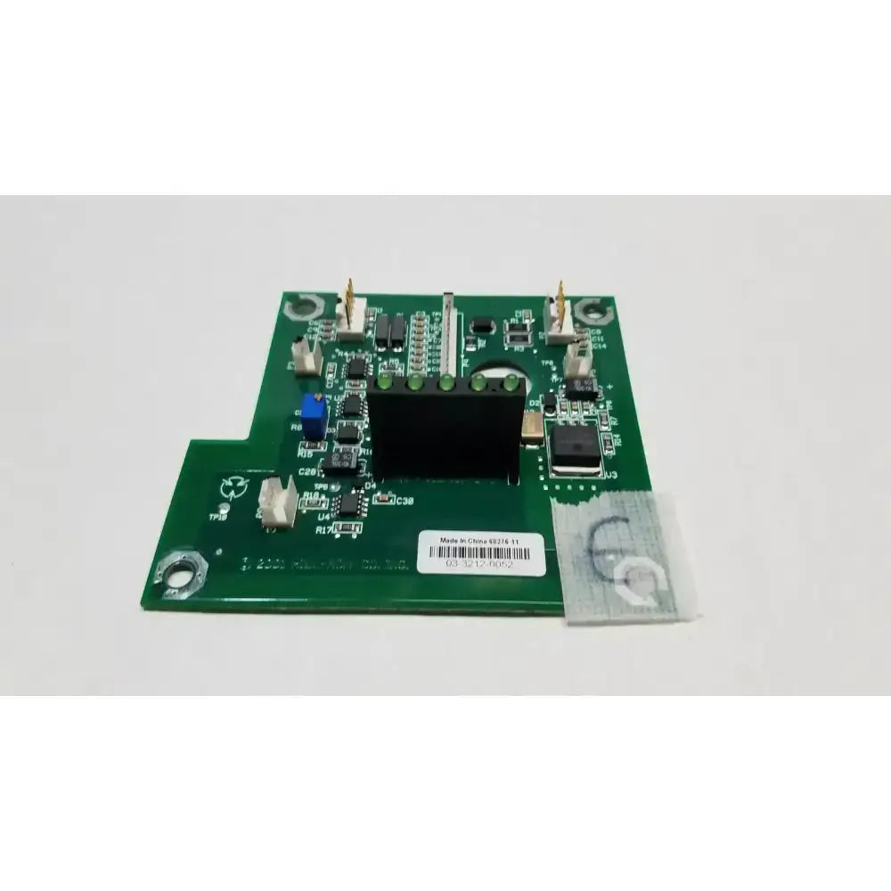 Green printed circuit board with electronic components for hill-rom 2001 light relay control relay control mother board