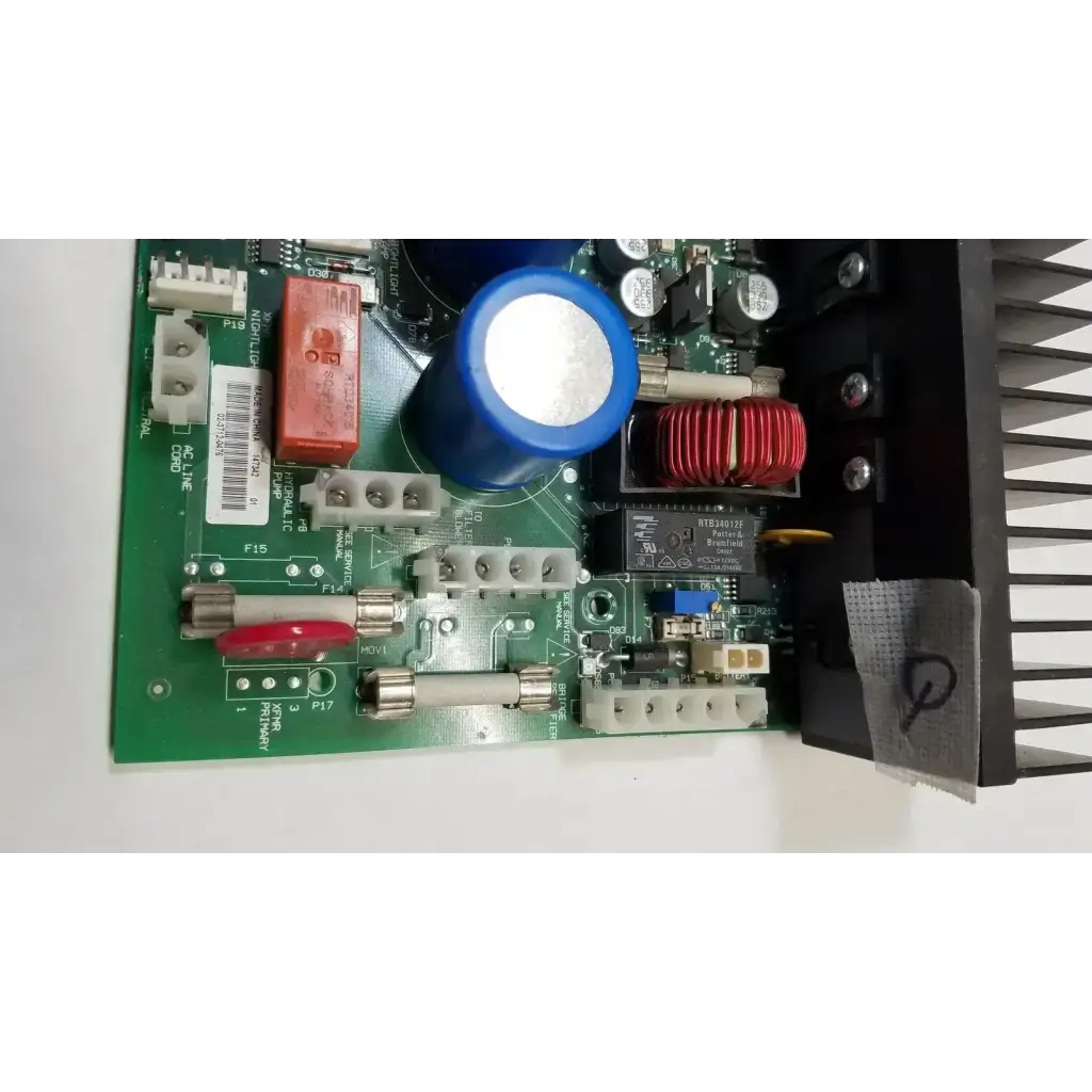 Hill-Rom 2004 Power Control Mother Board P/N 130065 Control Board, second-hand product photo 6