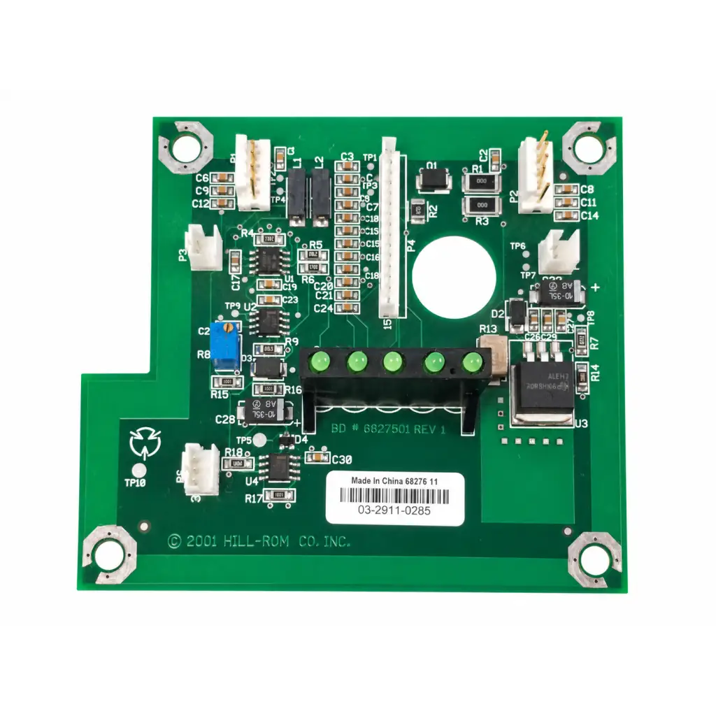 Hill-Rom 68276-11 Light Relay Control Mother Board