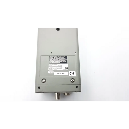 Gray metallic Hitachi HV-F22F 3ccd sxga mount microscope machine vision camera housing with model label