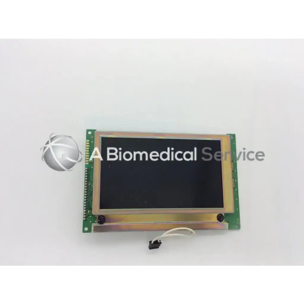 Hitachi lmg7420plfc-x lcd screen display panel with black screen green circuit board edges and metallic frame