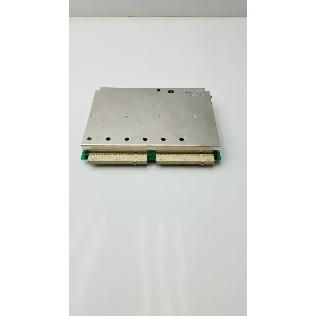 Silver metallic power board with green circuit board connectors for hitachi ultrasound eub-6500 and eub-5500