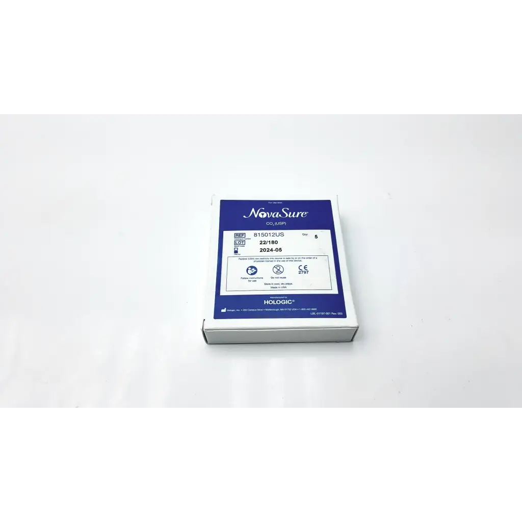 Load image into Gallery viewer, Hologic LBL-05841 Rev.001 NovaSure Medical Carbon Dioxide