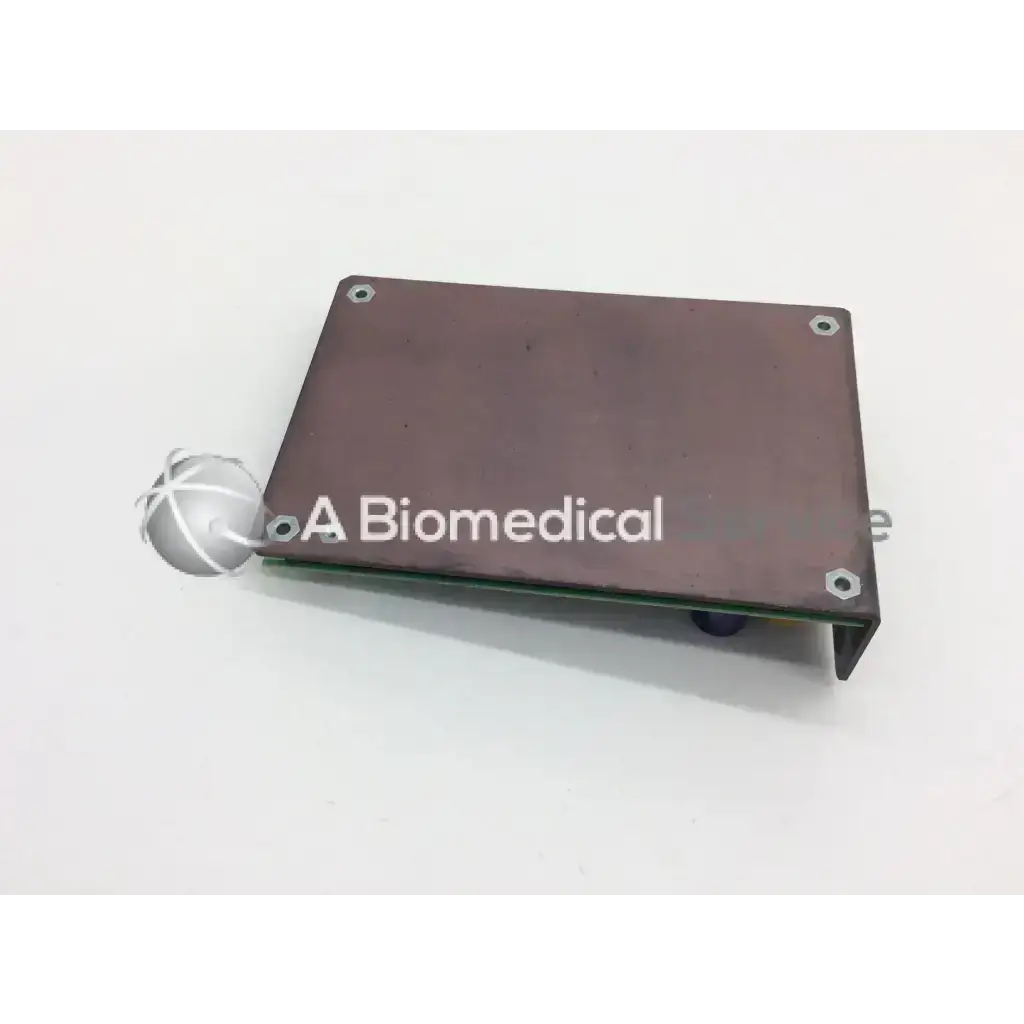 Brown rectangular hologic qdr explorer motor control board with silver screws and green qdr4500 circuit edge visible