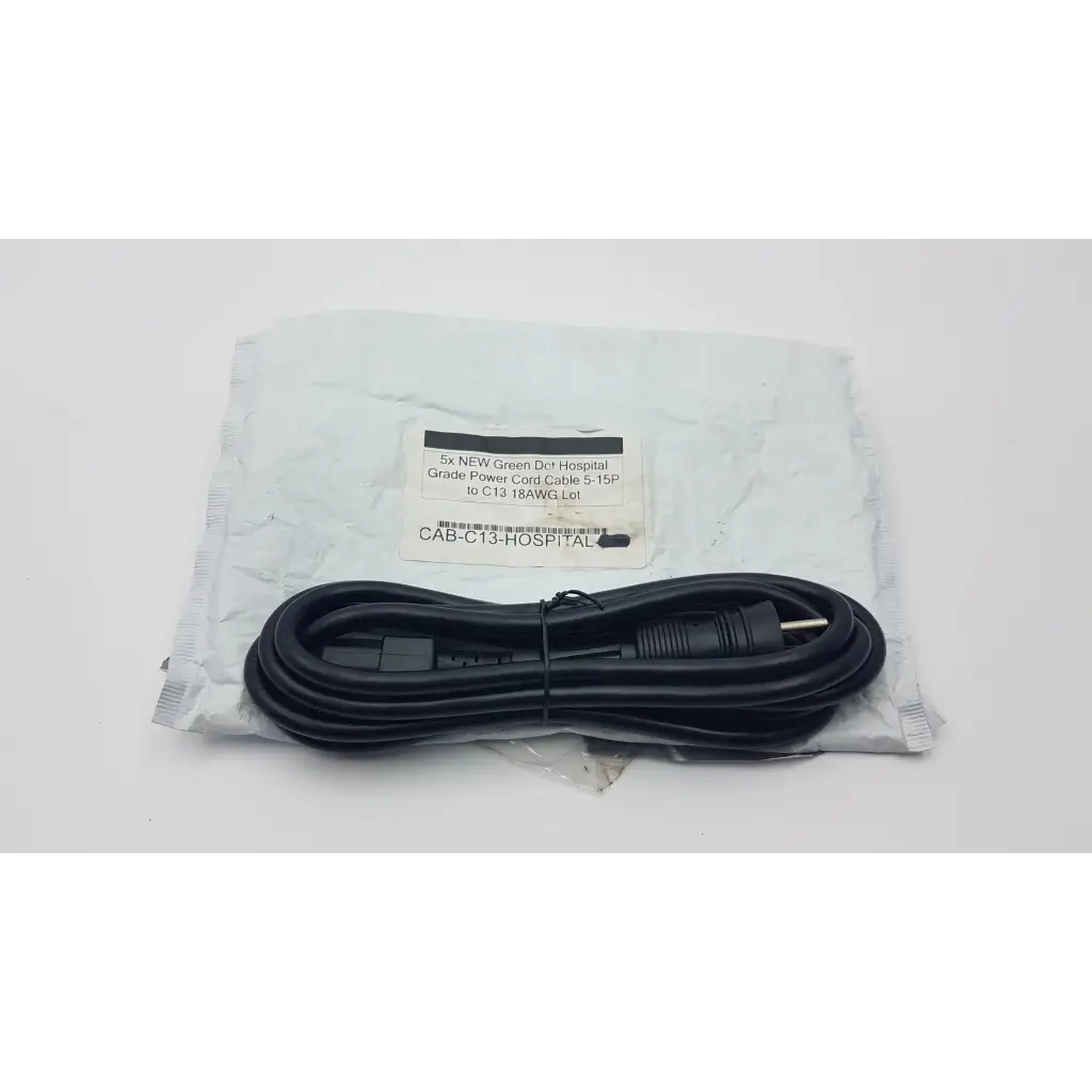 Load image into Gallery viewer, Hospital Grade Green Dot Power Cord Cable 5-15P to C13